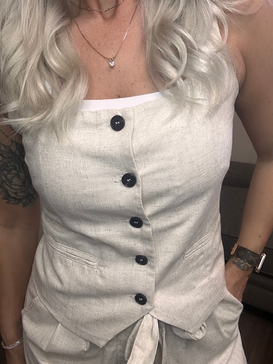 Oakley Linen Vest