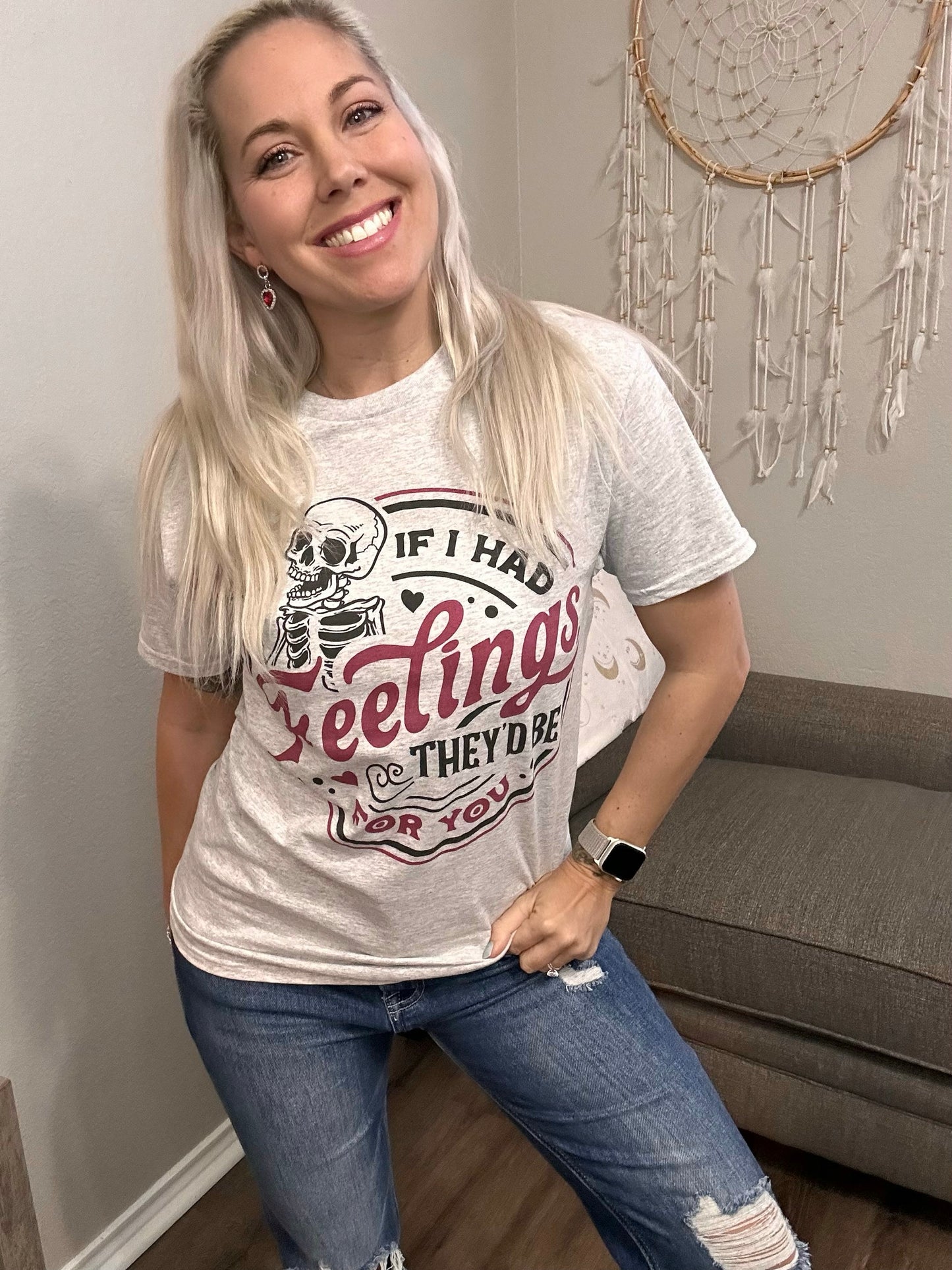 If I Had Feelings Graphic Tee