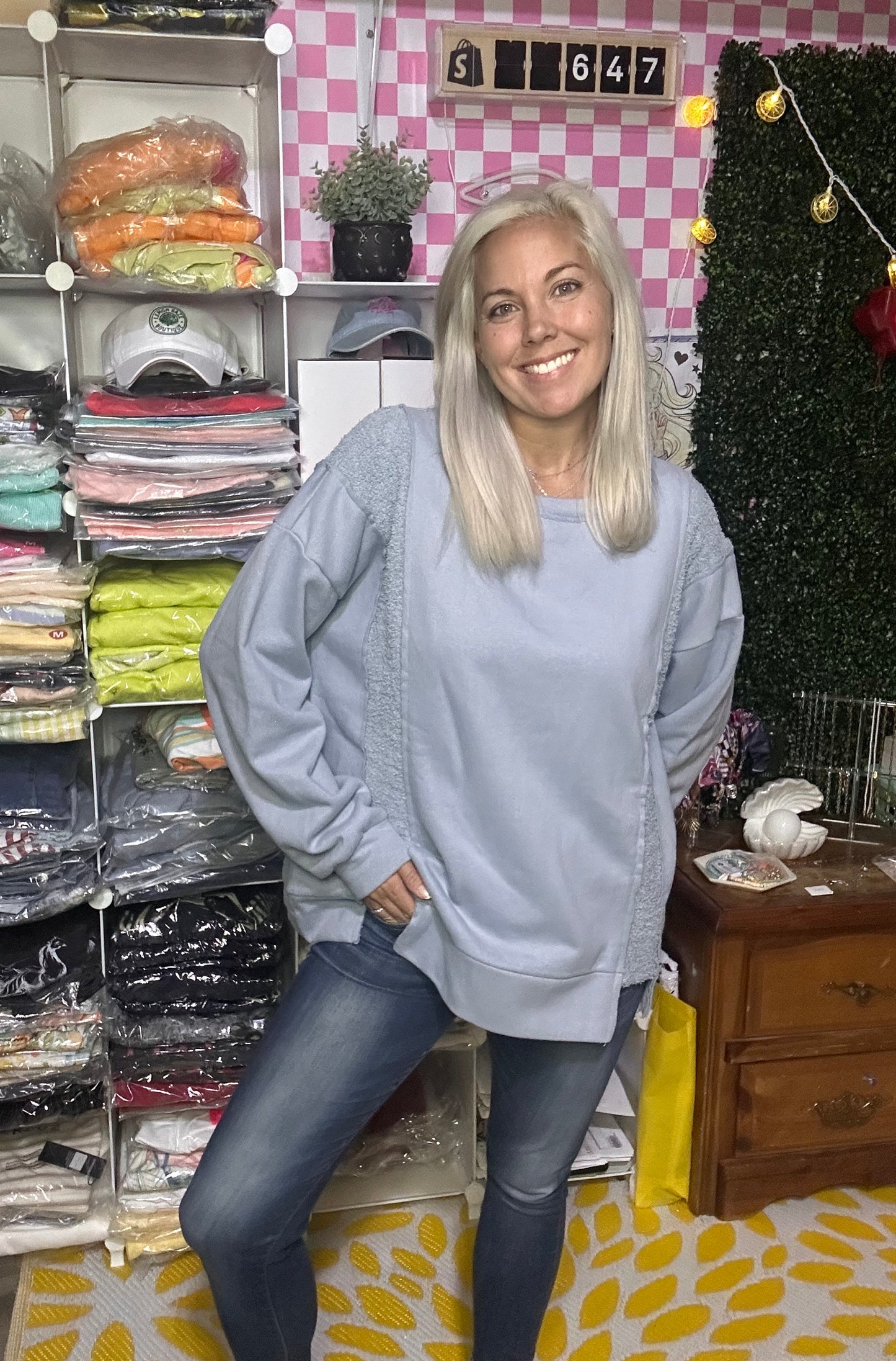 Harbor Mist Pullover