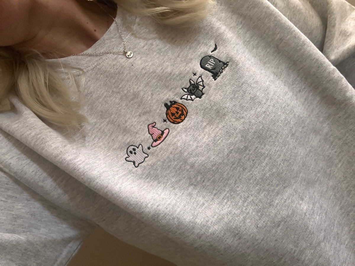Halloween Emoji Crewneck