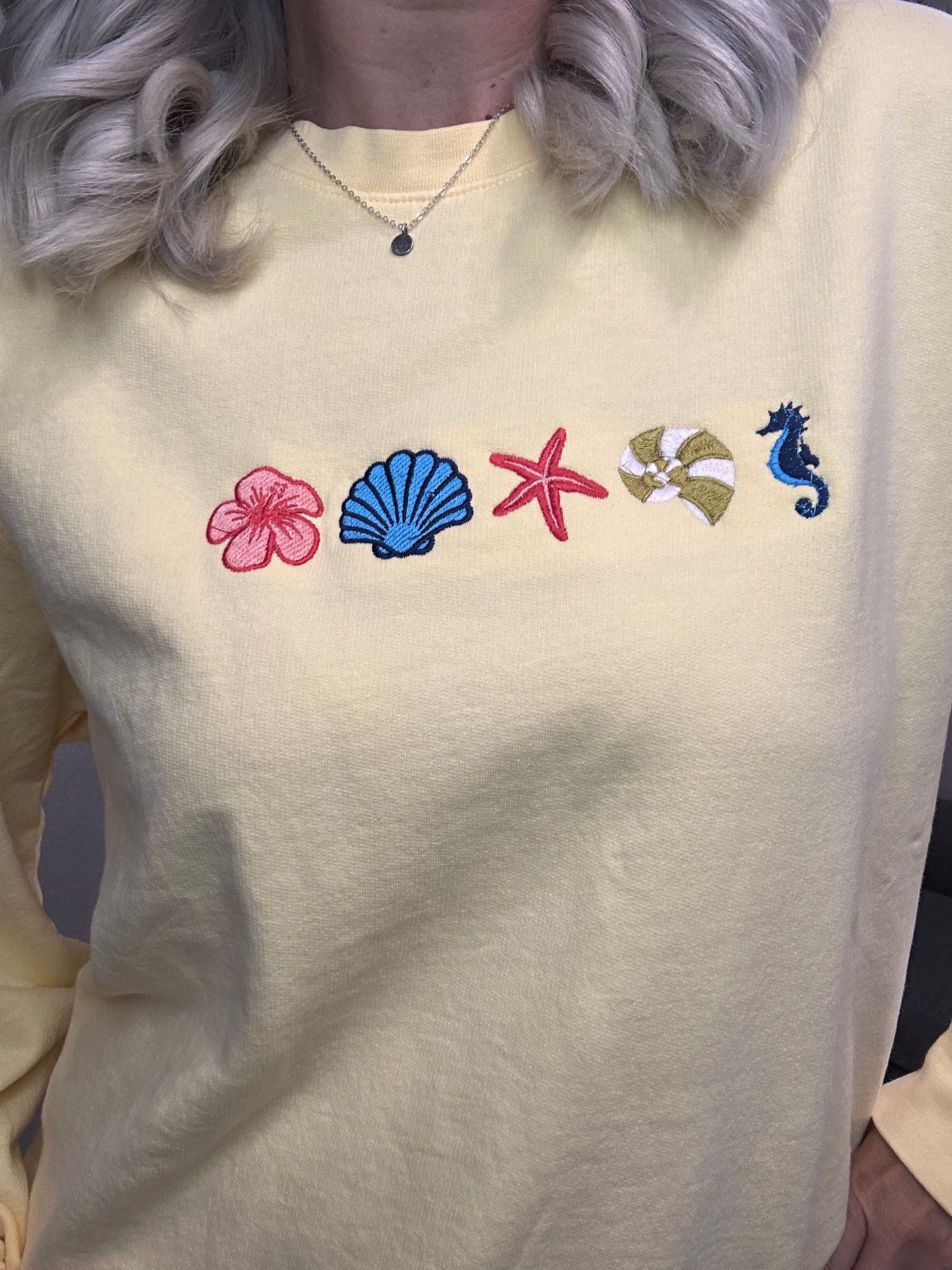 Seaside Whispers Pullover