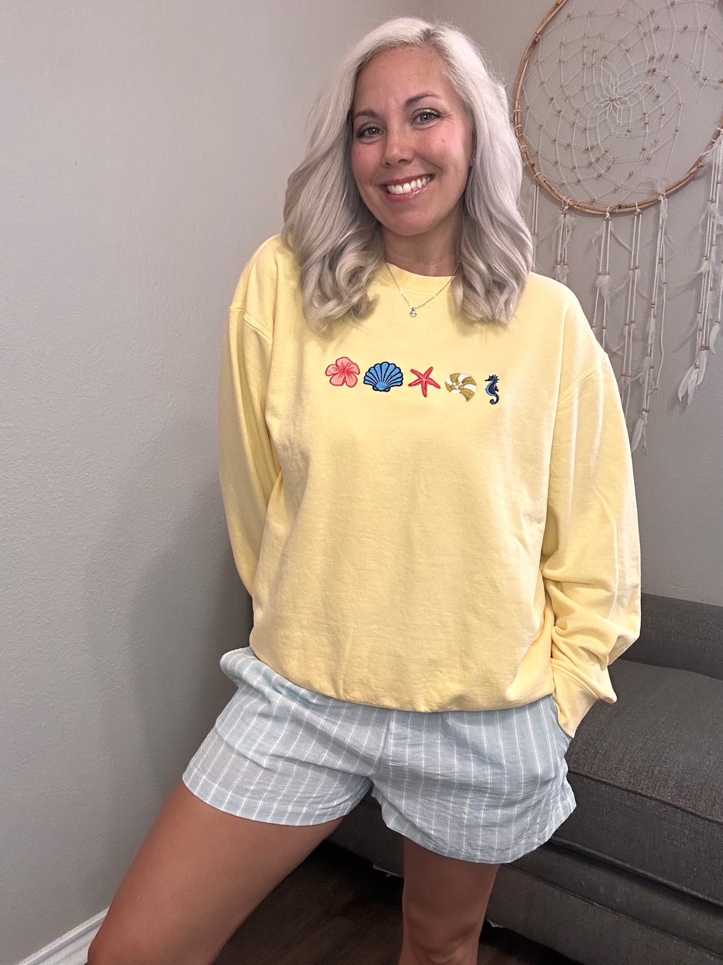 Seaside Whispers Pullover