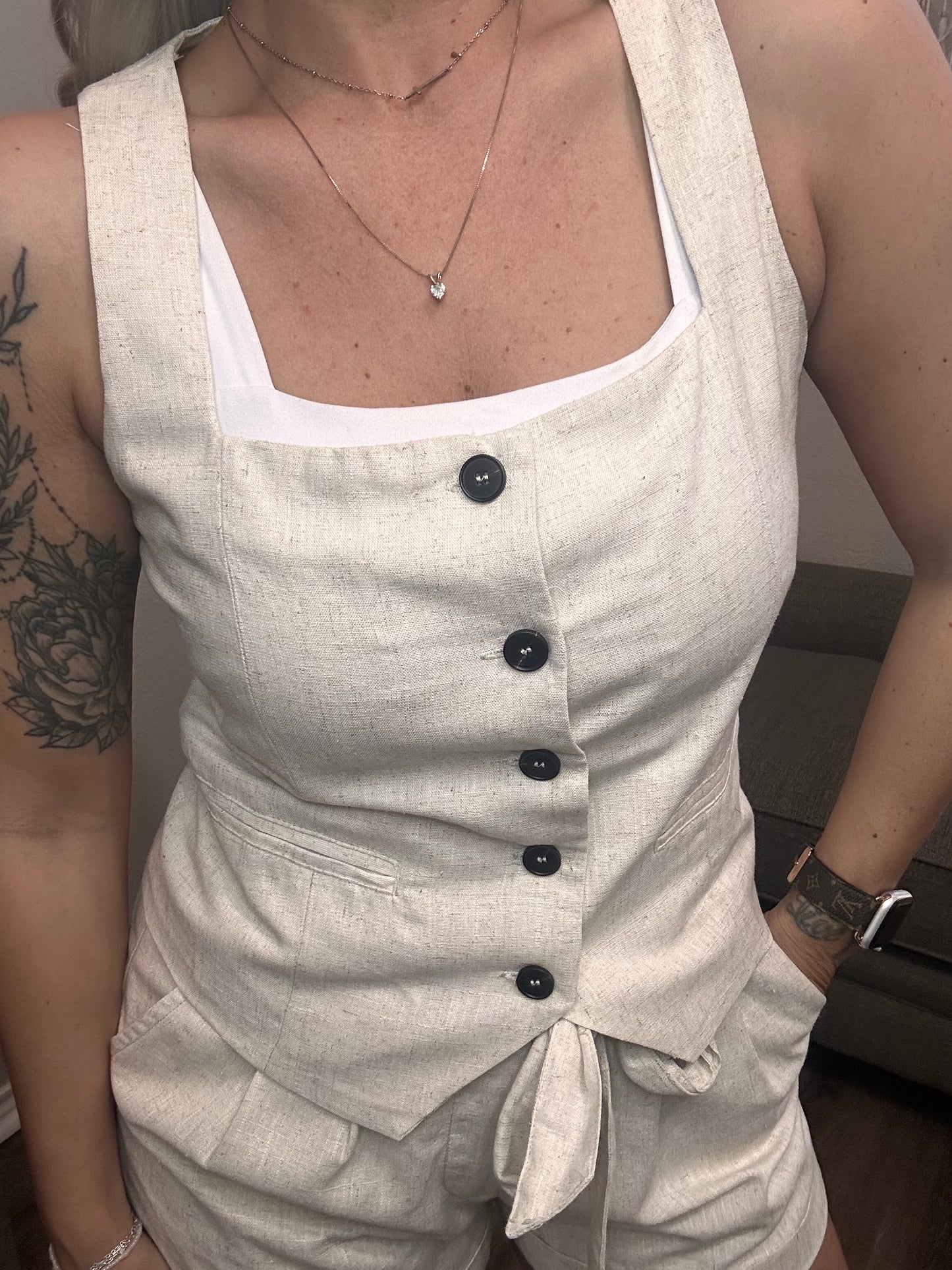Oakley Linen Vest