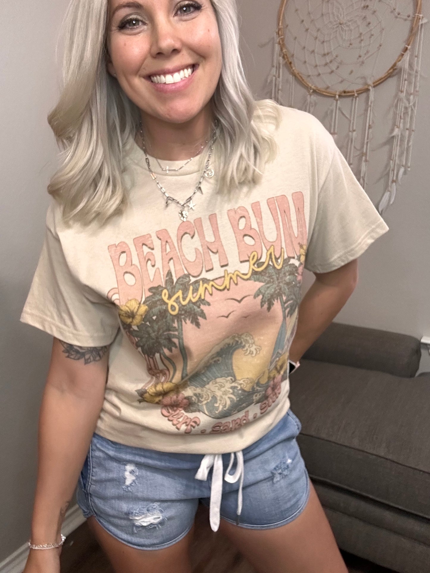 Beach Bum Graphic Tee