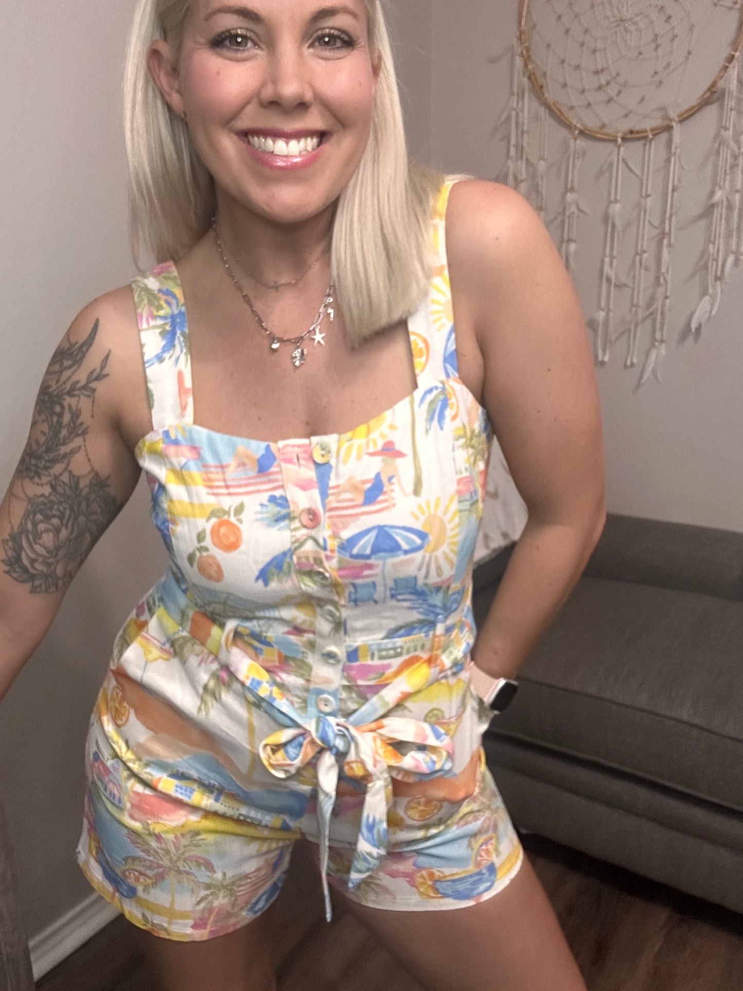 Coastline Romper
