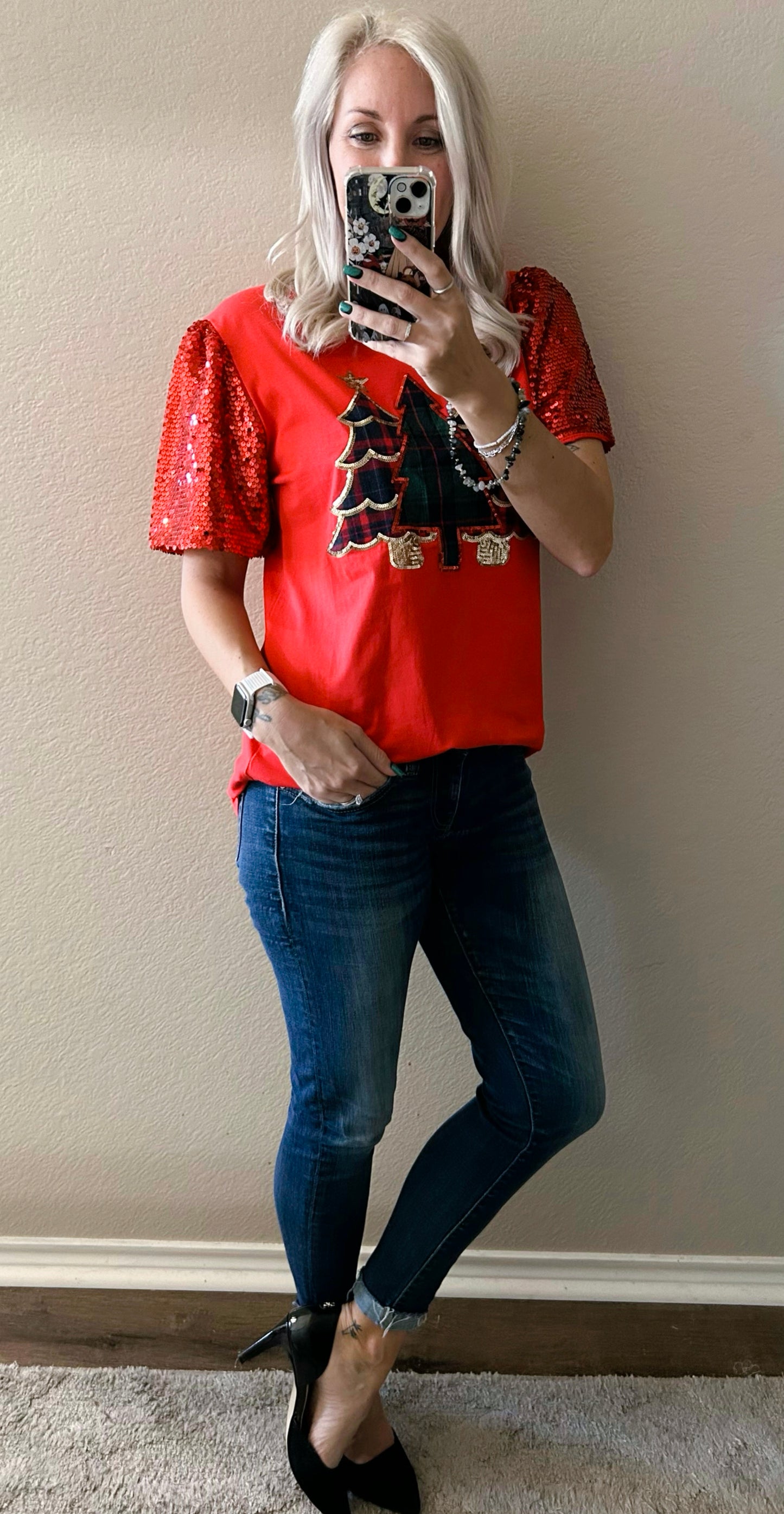 ✨ Holiday Waltz Sparkle Tee ✨