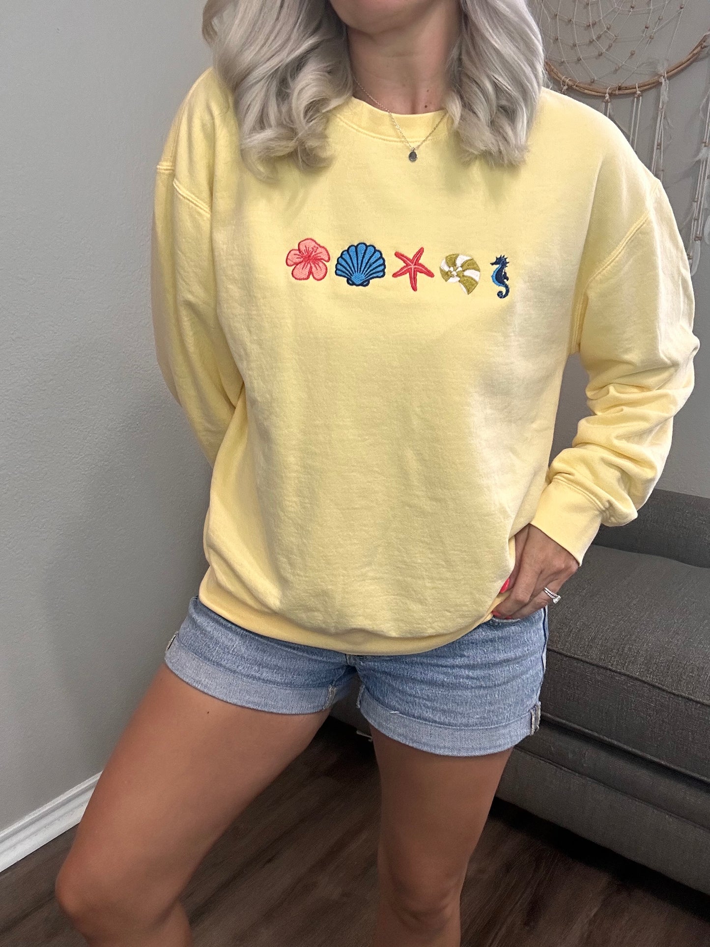 Seaside Whispers Pullover