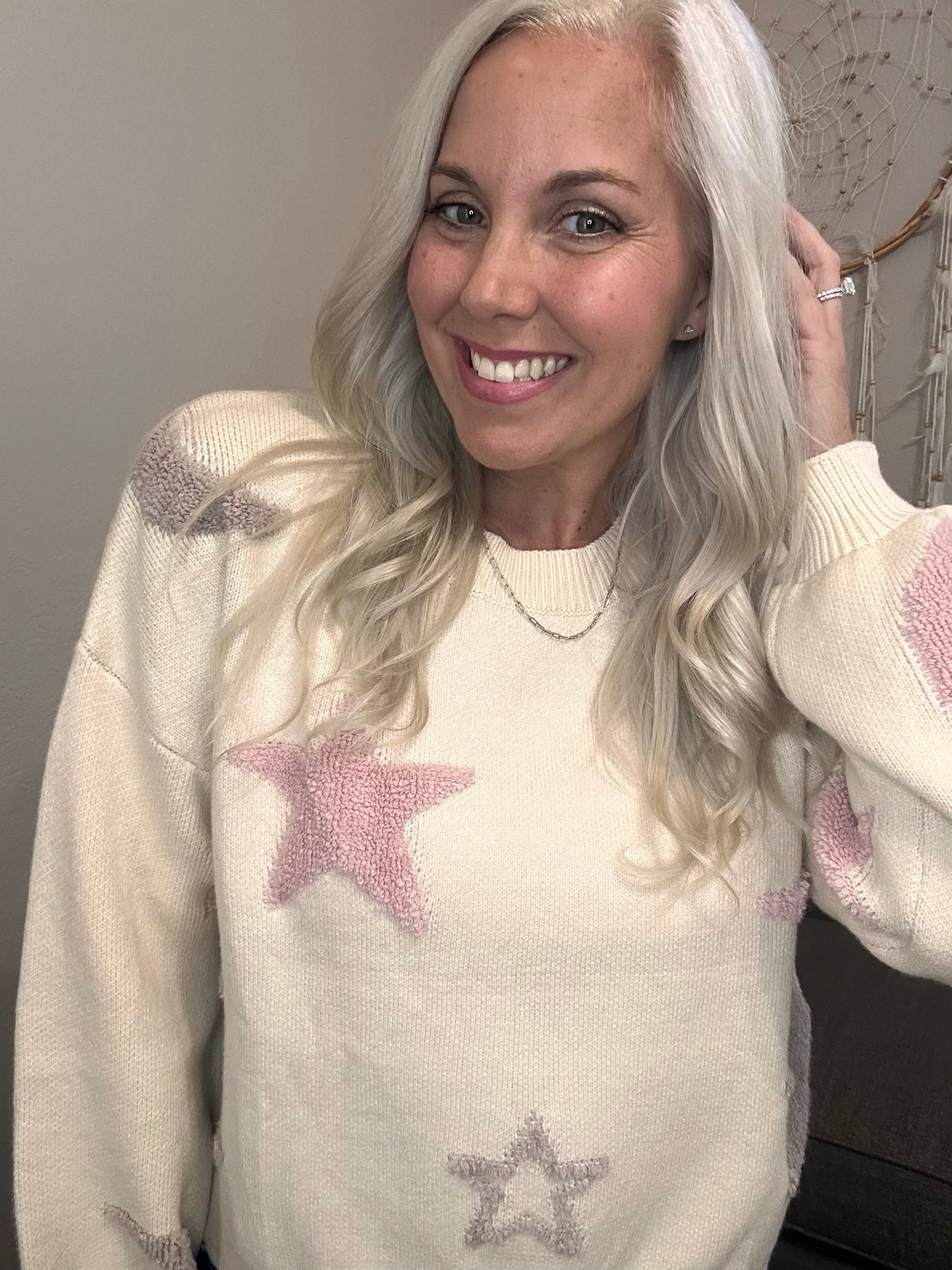 Moon & Stars Neutral Sweater