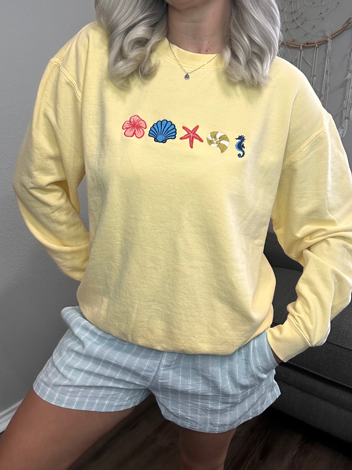 Seaside Whispers Pullover