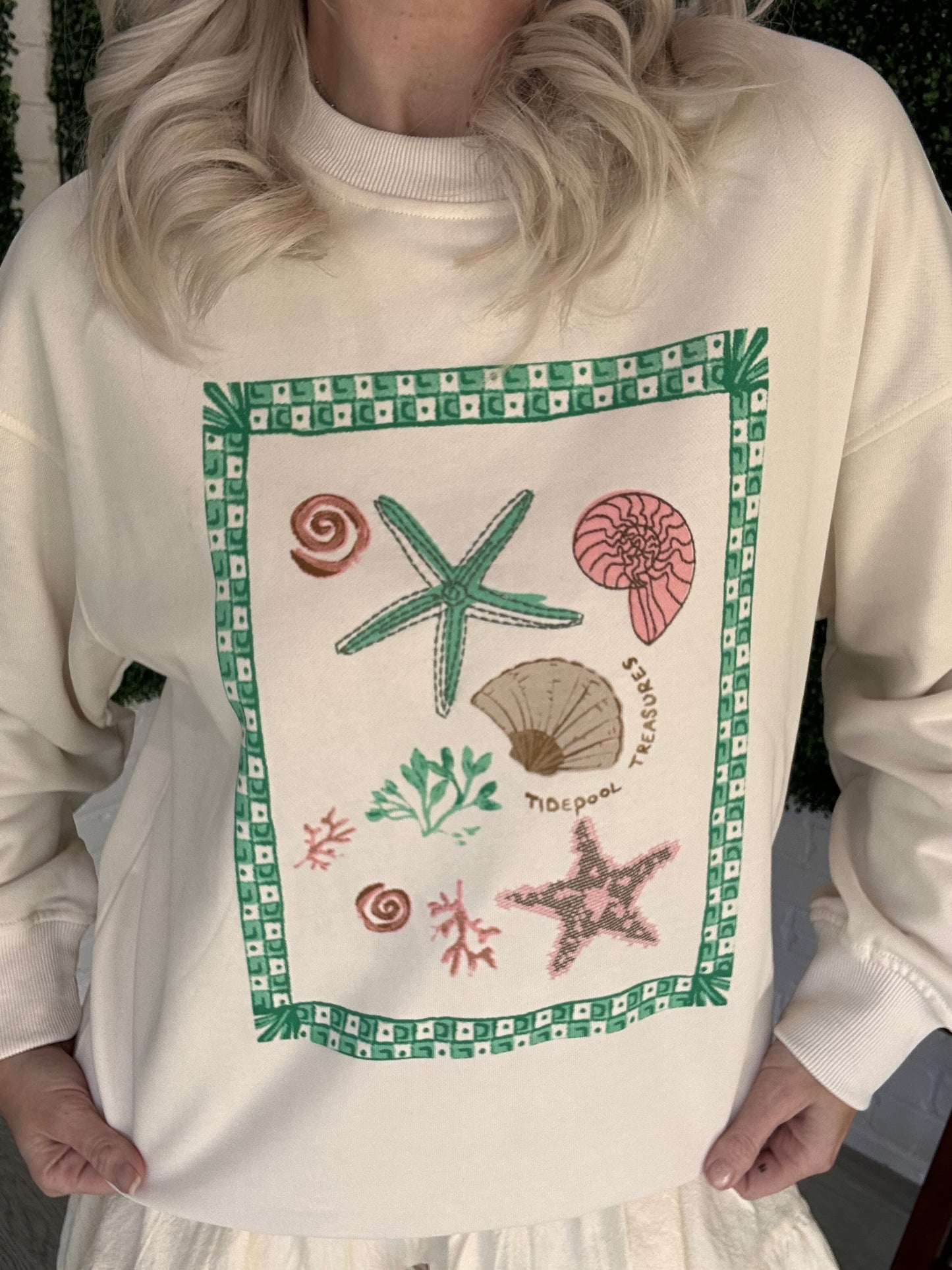 Tidepool Treasures Pullover