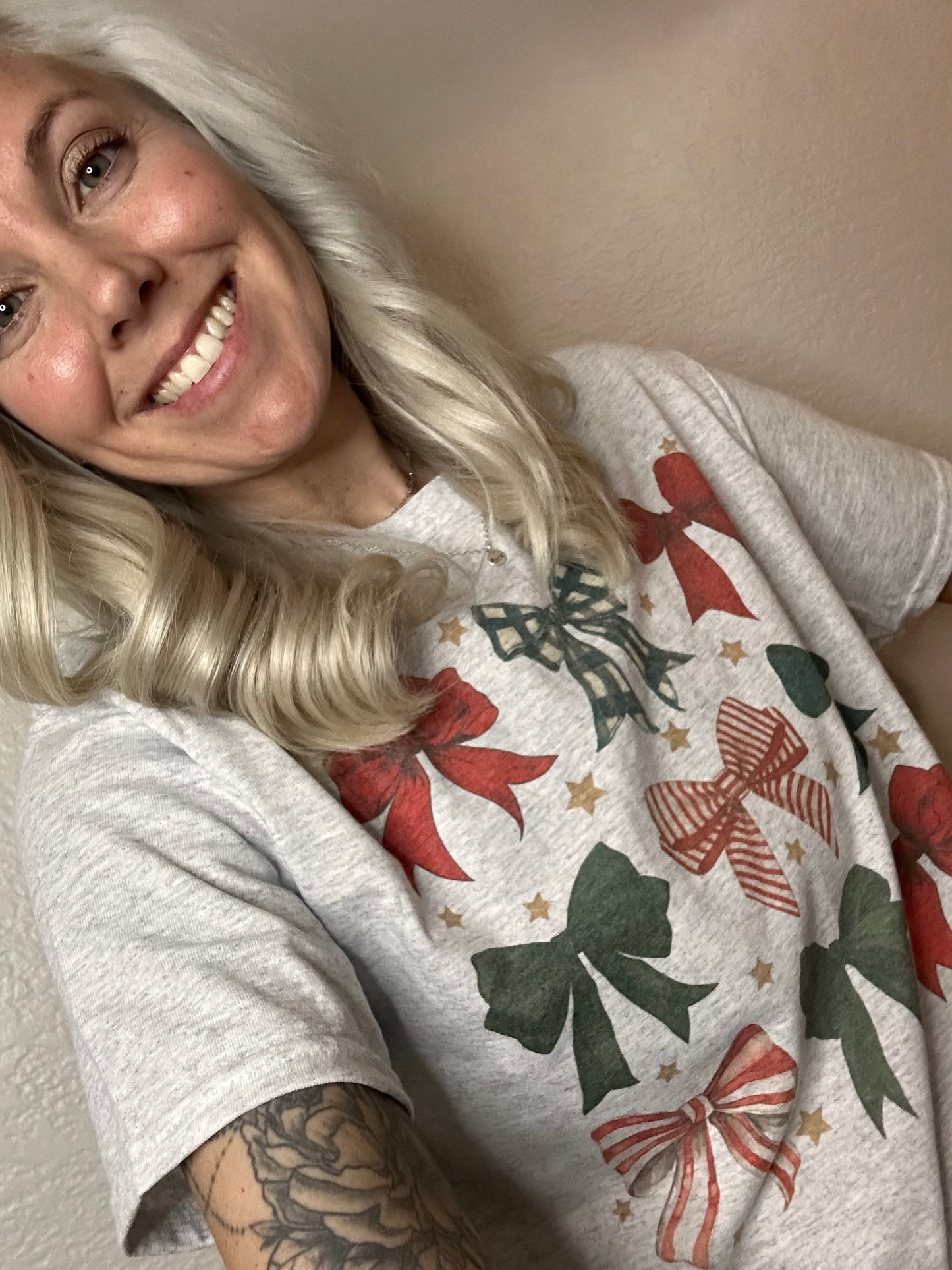 Holiday Bow-tique Top