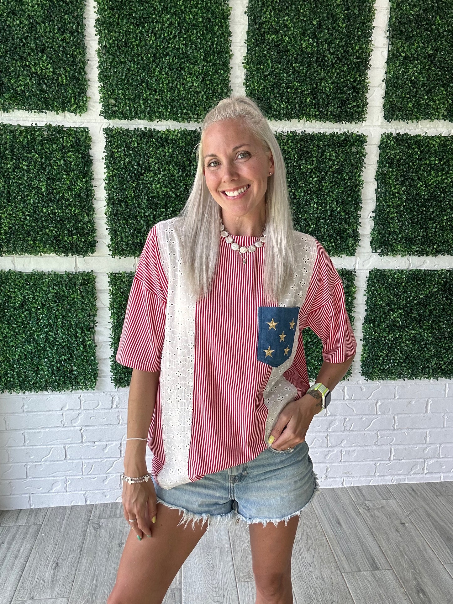 Liberty Lace Tee