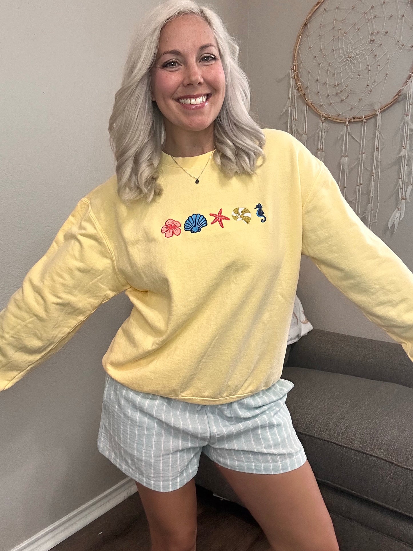 Seaside Whispers Pullover
