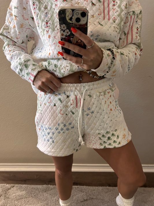 Nutcracker Dreams Quilted Shorts