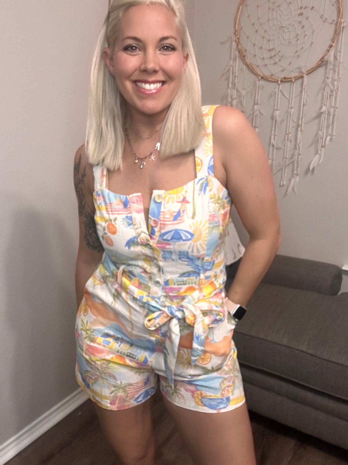 Coastline Romper