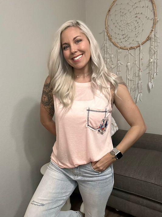 Polly Patch Tank Top