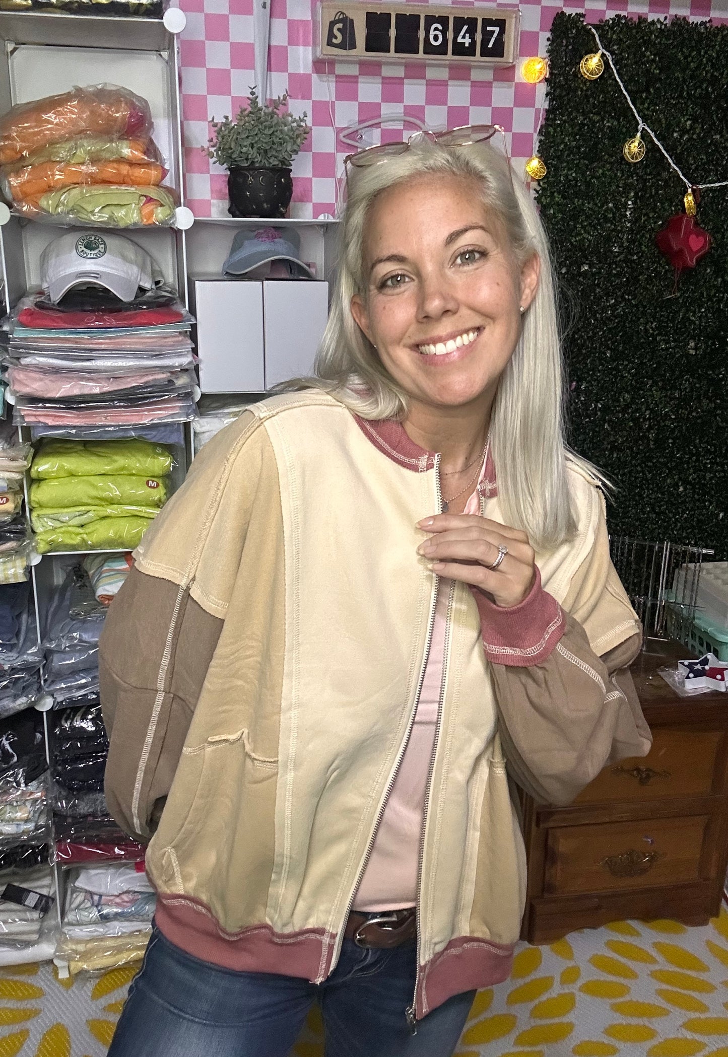 Sandy Cove Zip-Up