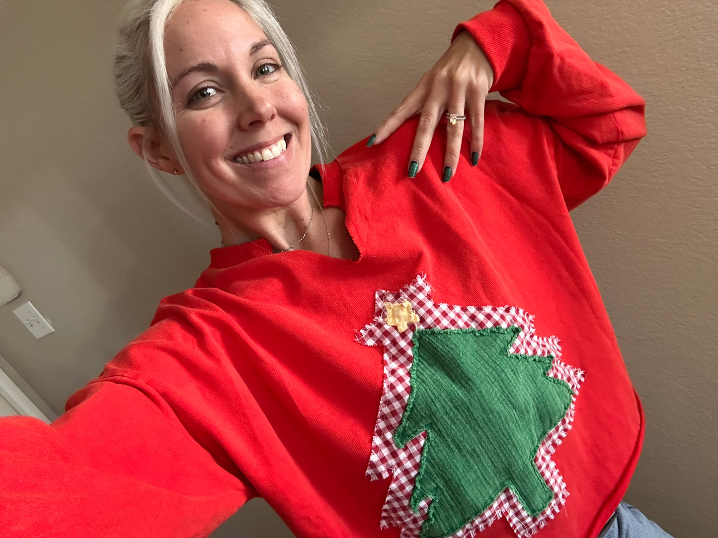 Christmas Cottage Tree Top