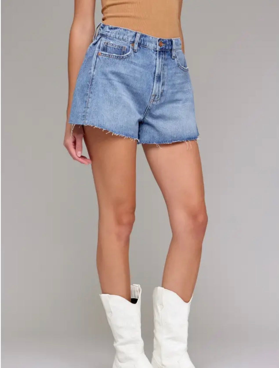 Beachside Blues Denim Shorts