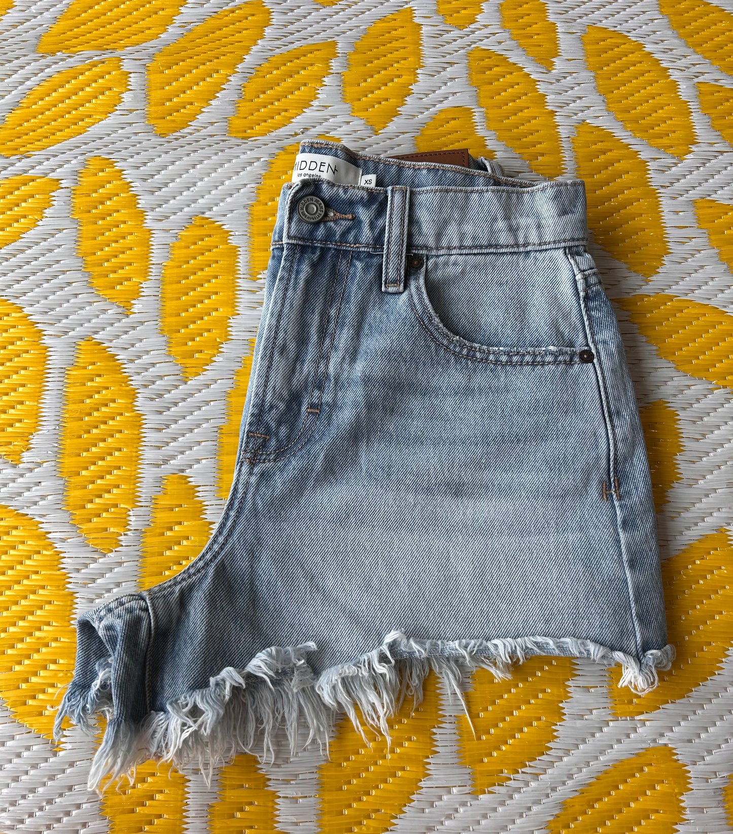 Sofie Light Wash Denim Short