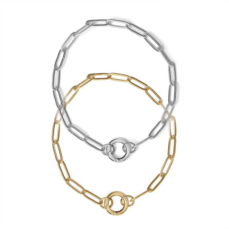 Charm Keeper Chain Bracelet