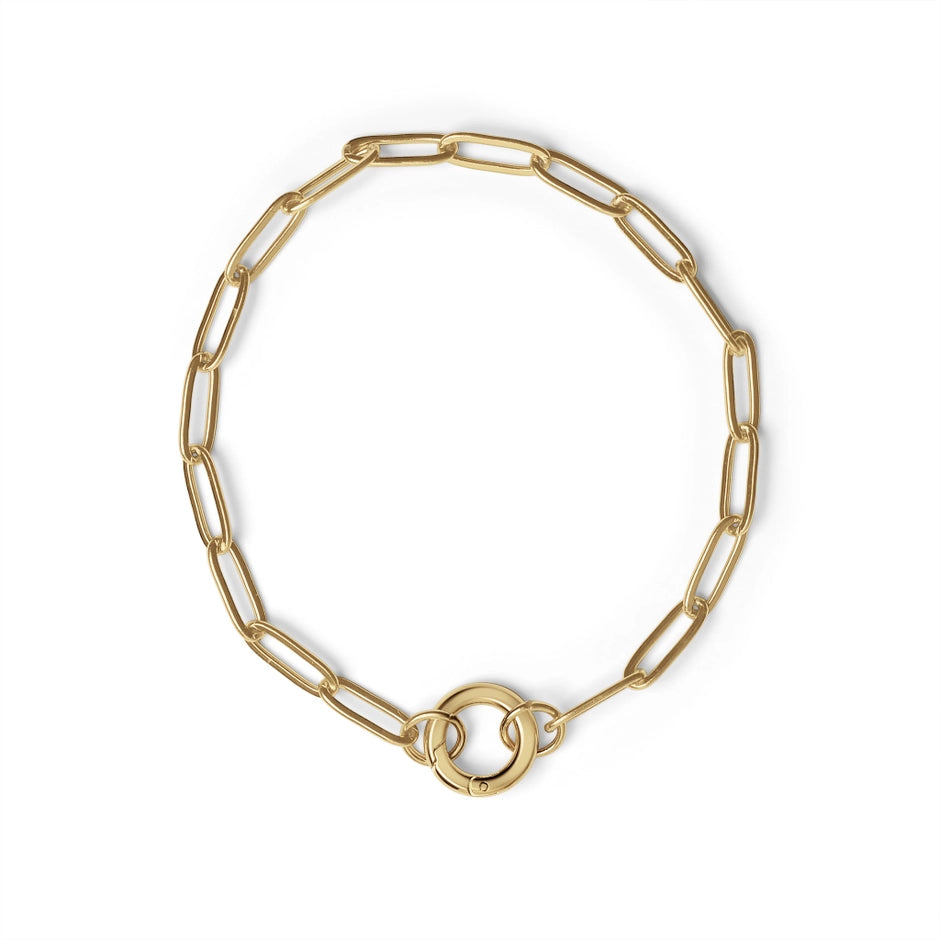 Charm Keeper Chain Bracelet