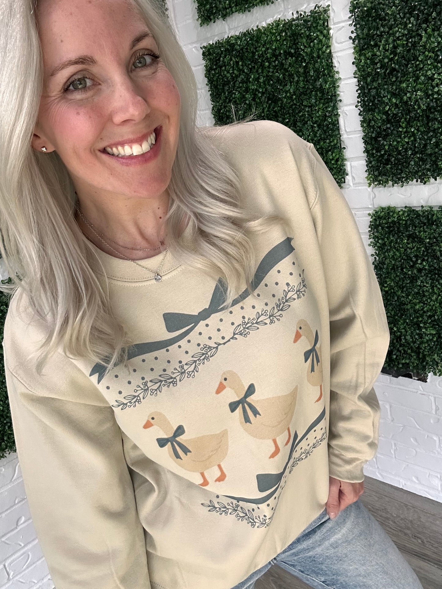 Nana’s Goose Pullover