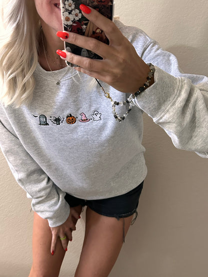 Halloween Emoji Crewneck