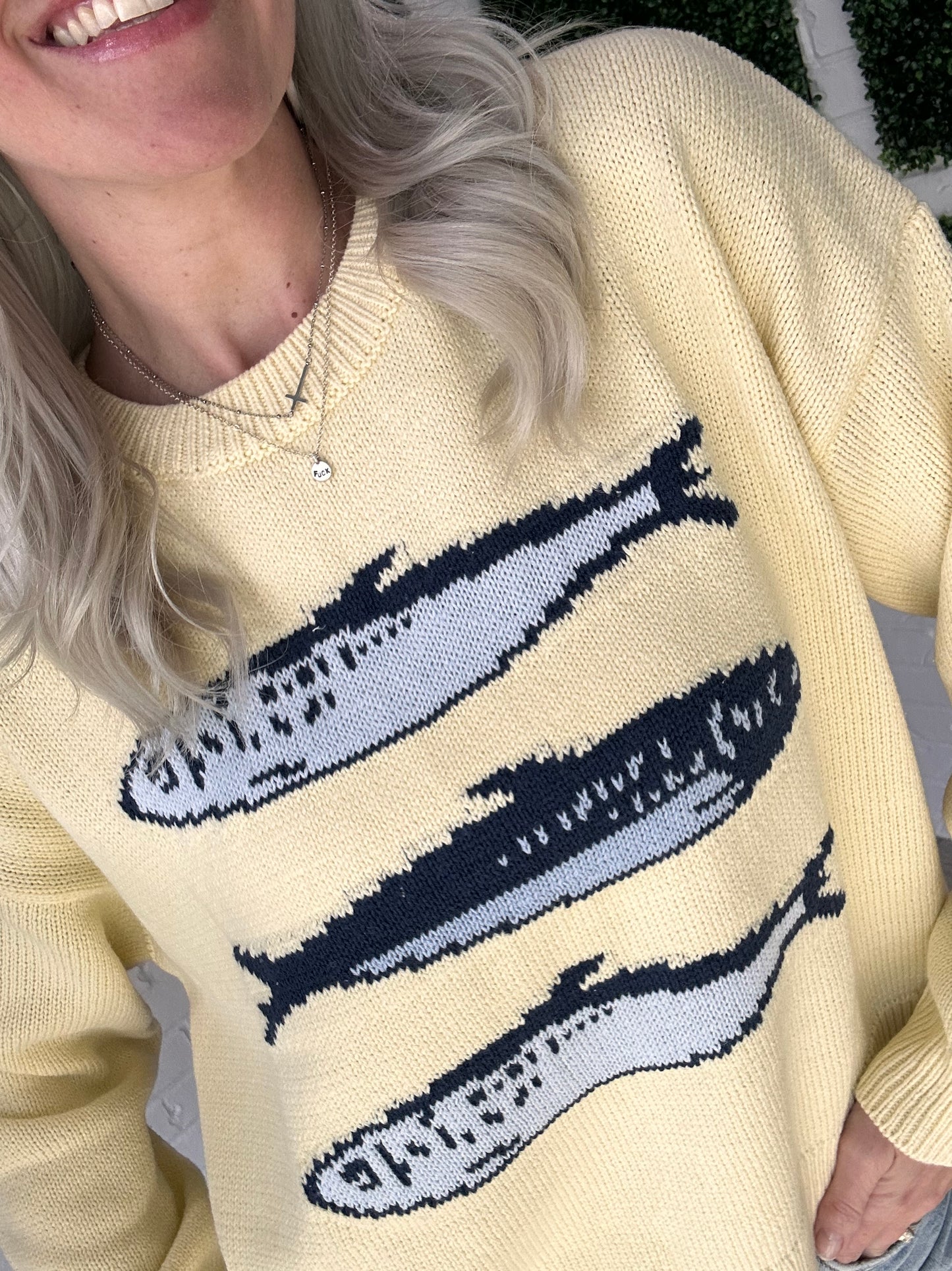 Golden Catch Sweater