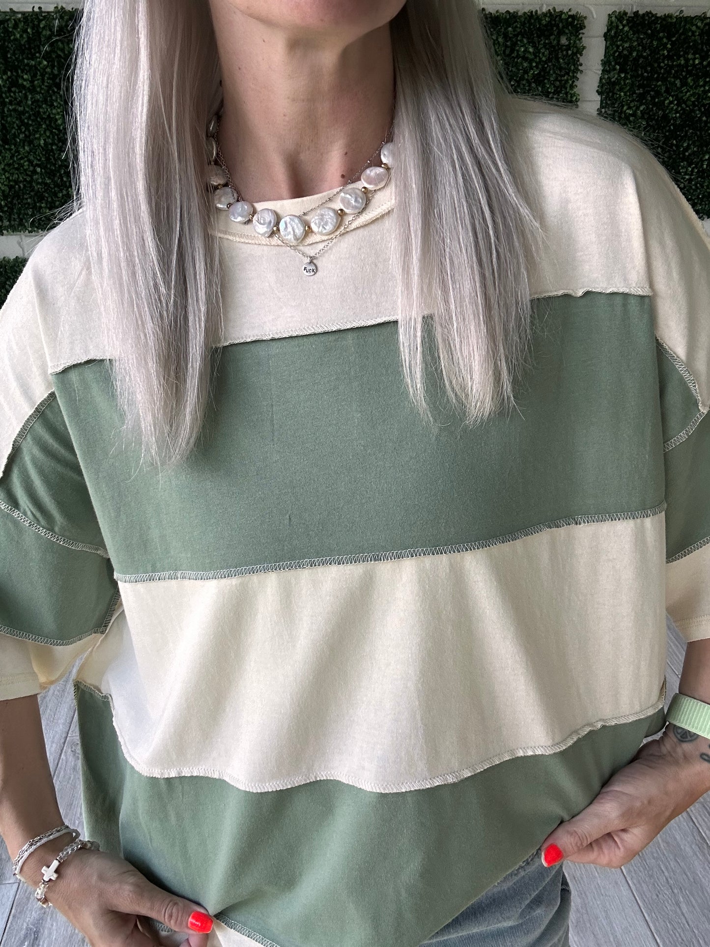 Bright Side Stripe Tee