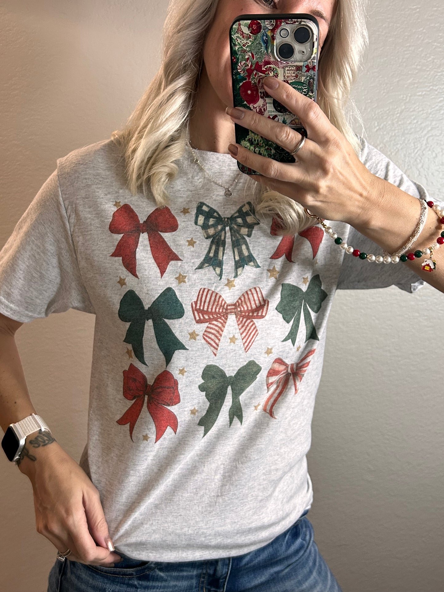 Holiday Bow-tique Top