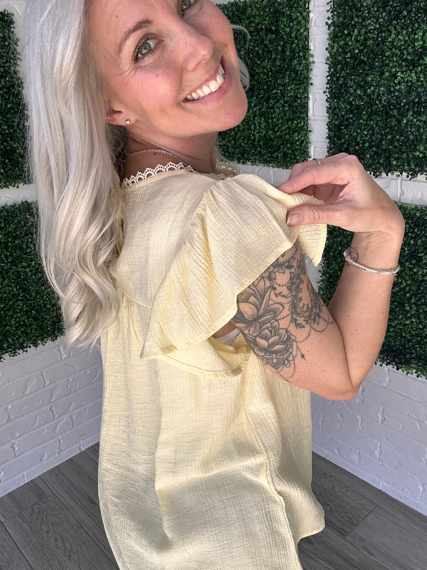 Buttercup Bloom Top