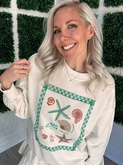 Tidepool Treasures Pullover
