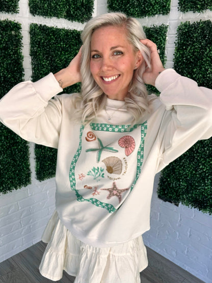 Tidepool Treasures Pullover