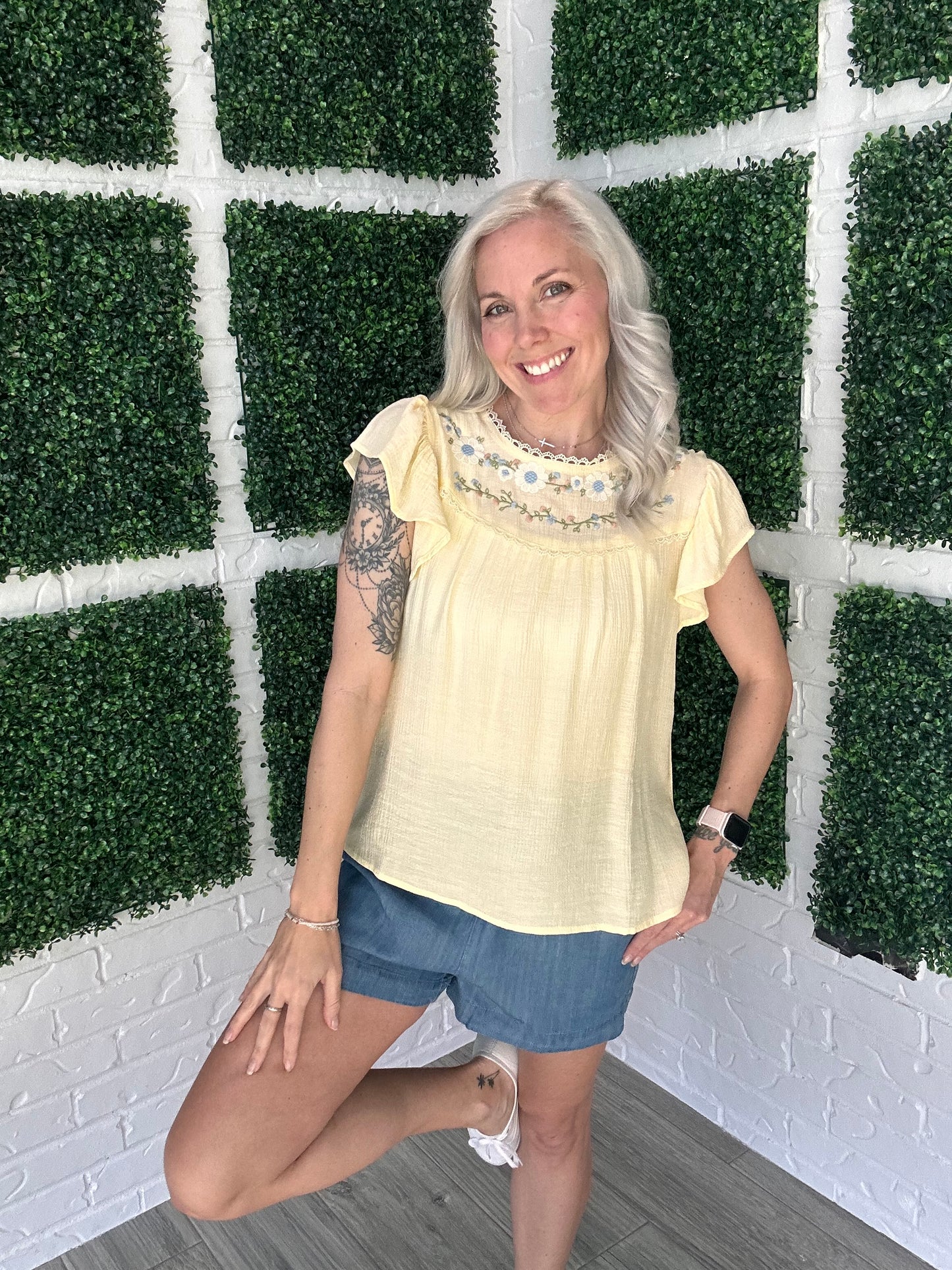 Buttercup Bloom Top