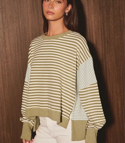 Open Range Stripe Top