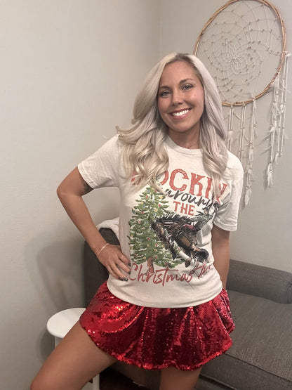 Rockin Around Christmas Graphic Tee