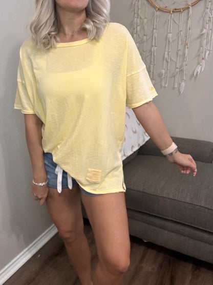 Made for Sunny Days- Mineral Wash Tee