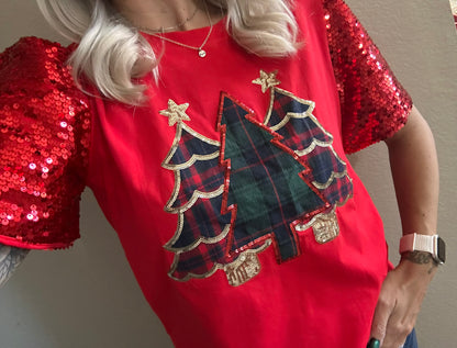 ✨ Holiday Waltz Sparkle Tee ✨