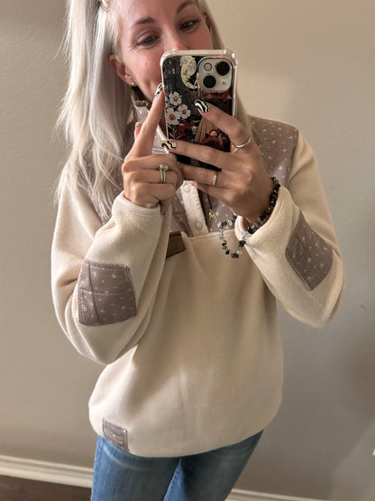 Cinnamon Petals Henley