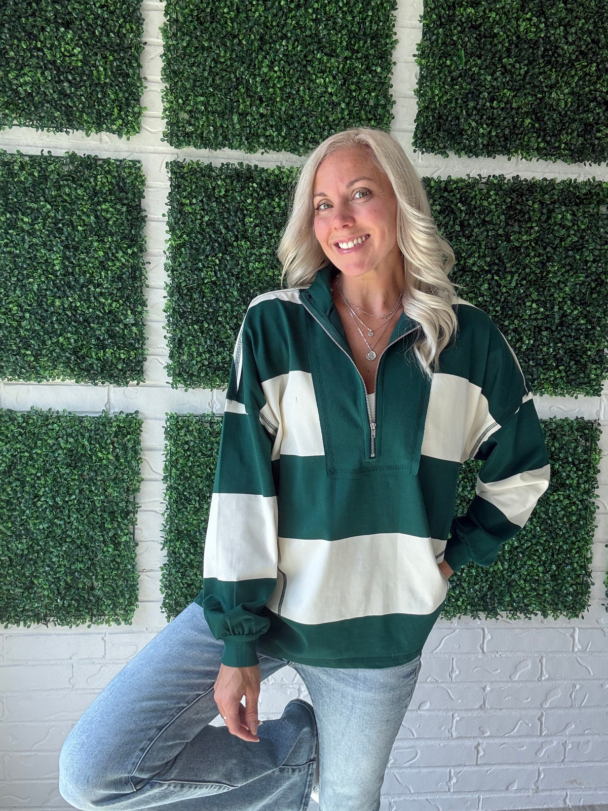 Evergreen Club Quarter Zip