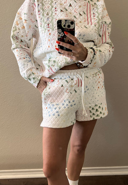 Nutcracker Dreams Quilted Shorts