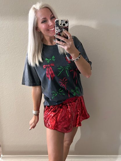 Midnight Coquette Tee