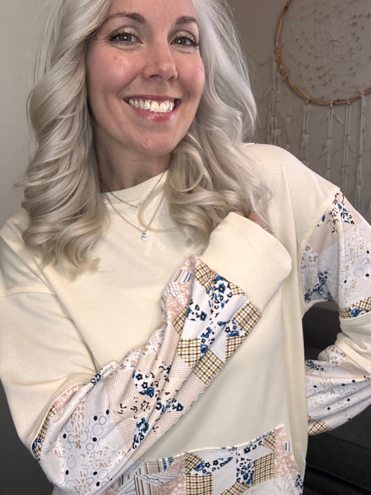 Western Wander Patch Hoodie