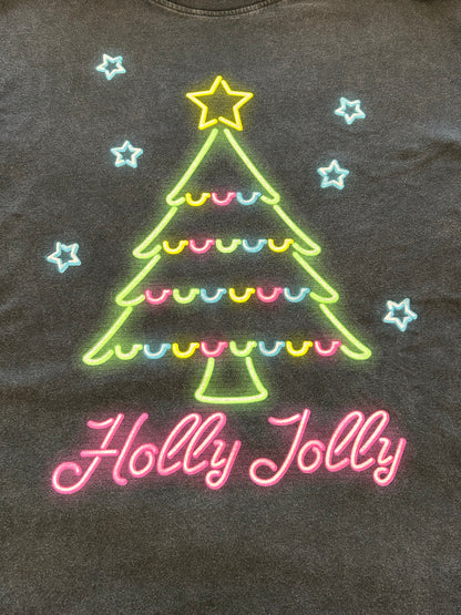 Neon Holly Jolly Tee