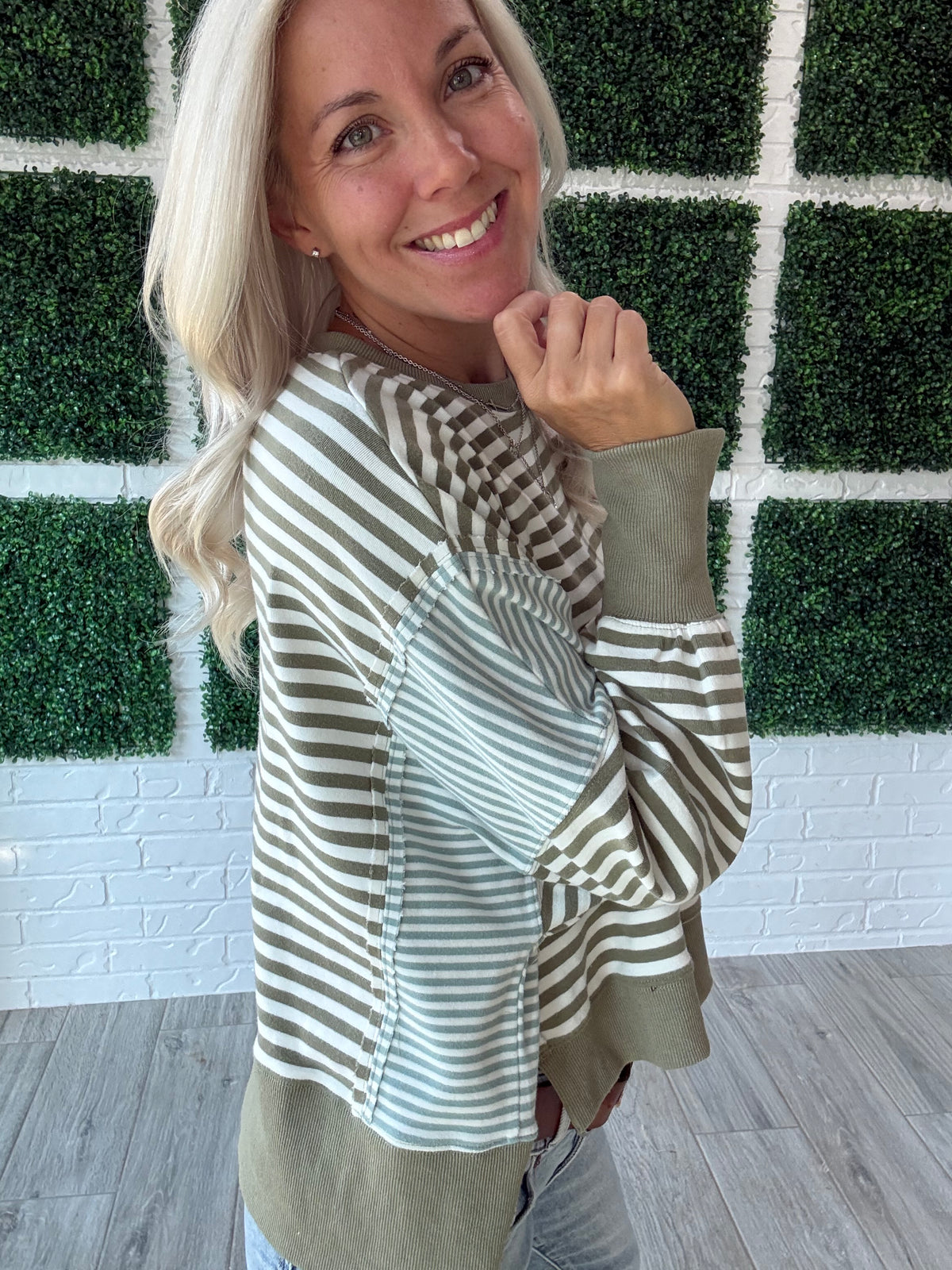 Open Range Stripe Top