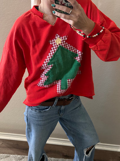 Christmas Cottage Tree Top