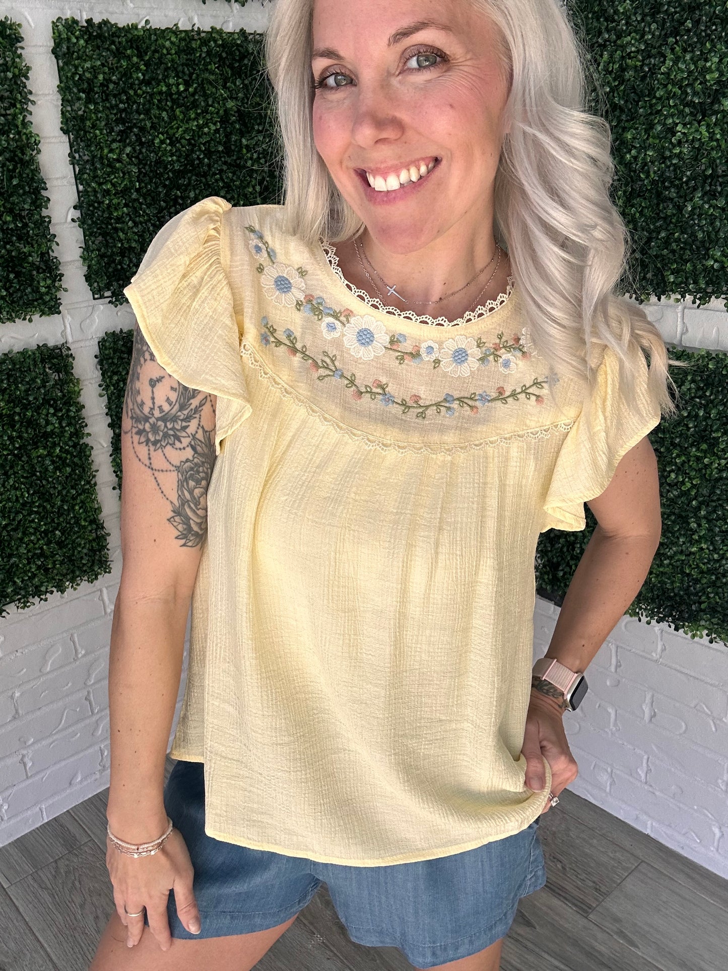 Buttercup Bloom Top