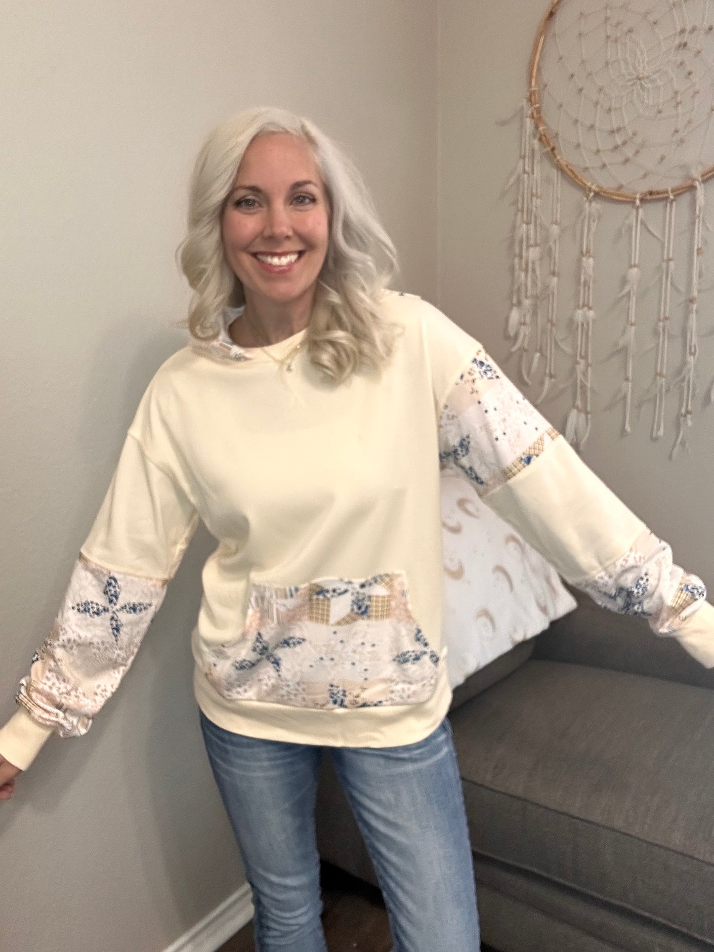 Western Wander Patch Hoodie