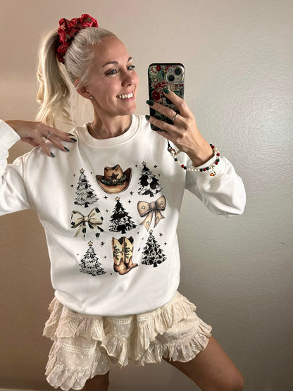 Cowtown Christmas Pullover